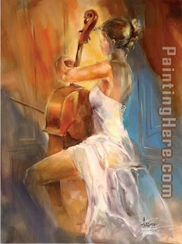 Anna Concerto painting - Unknown Artist Anna Concerto art painting
